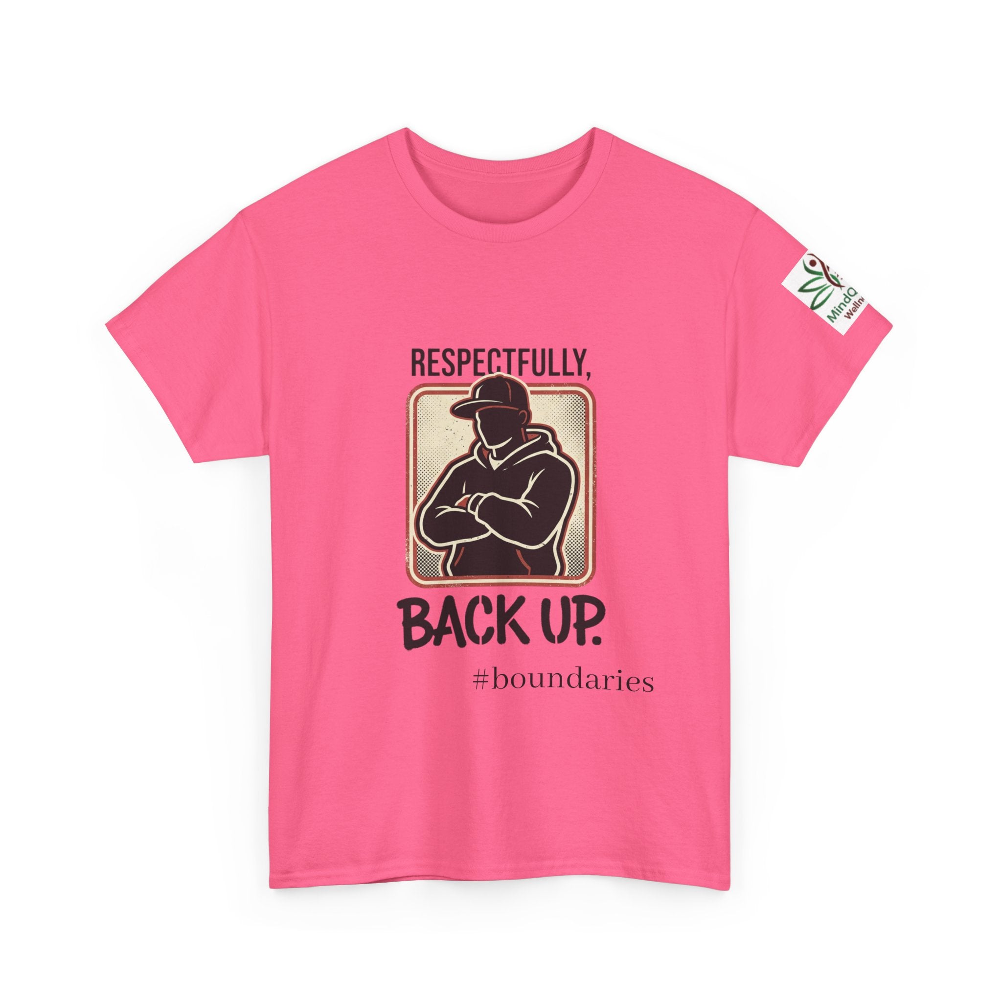 Respectfully, Back Up Tee — "If You Can Read This You're Still Too Close" Graphic Shirt