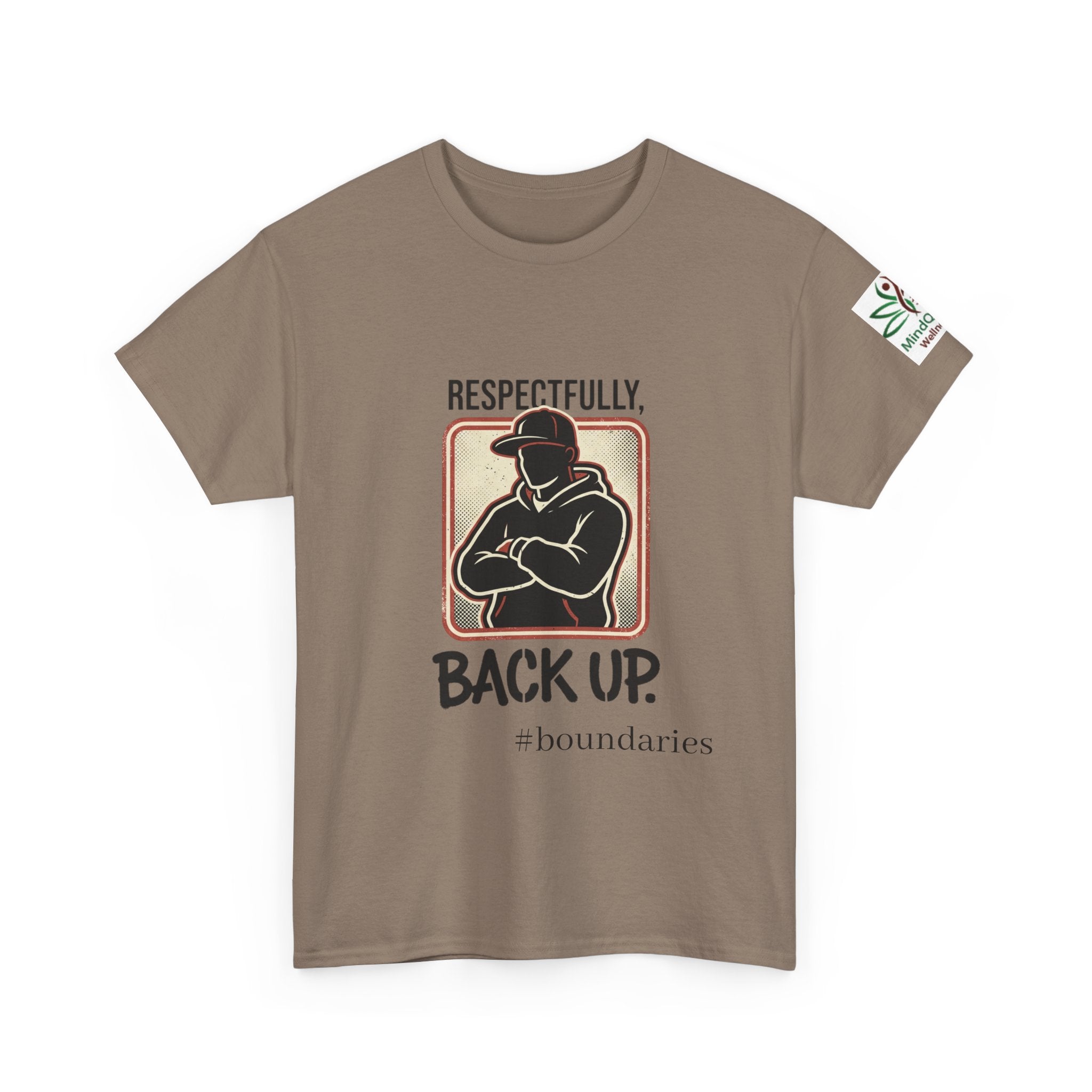 Respectfully, Back Up Tee — "If You Can Read This You're Still Too Close" Graphic Shirt