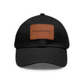 "Processing" Leather Patch Hat