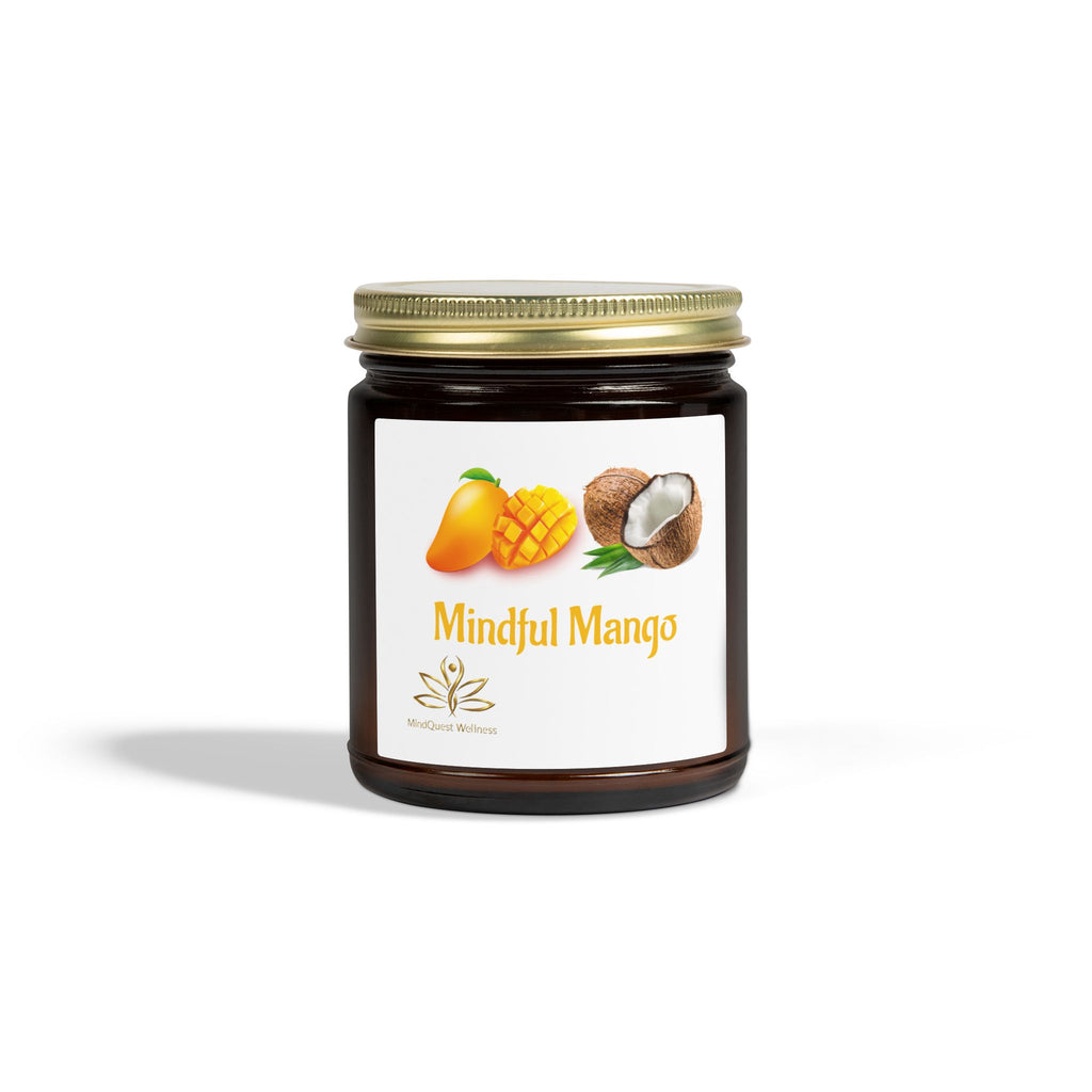 Mindful Mango Coconut Apricot Wax Candle (4oz & 9oz)