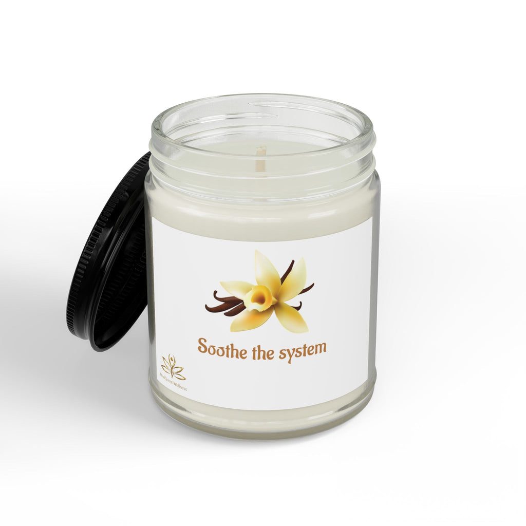 Soothe the System,  Soy Candles with Black Lid, (4 and 9oz)