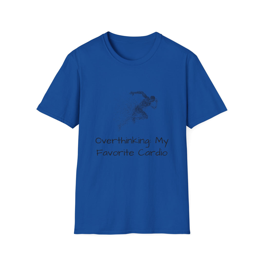 "Overthinking: My Favorite Cardio" Runner Graphic Tee