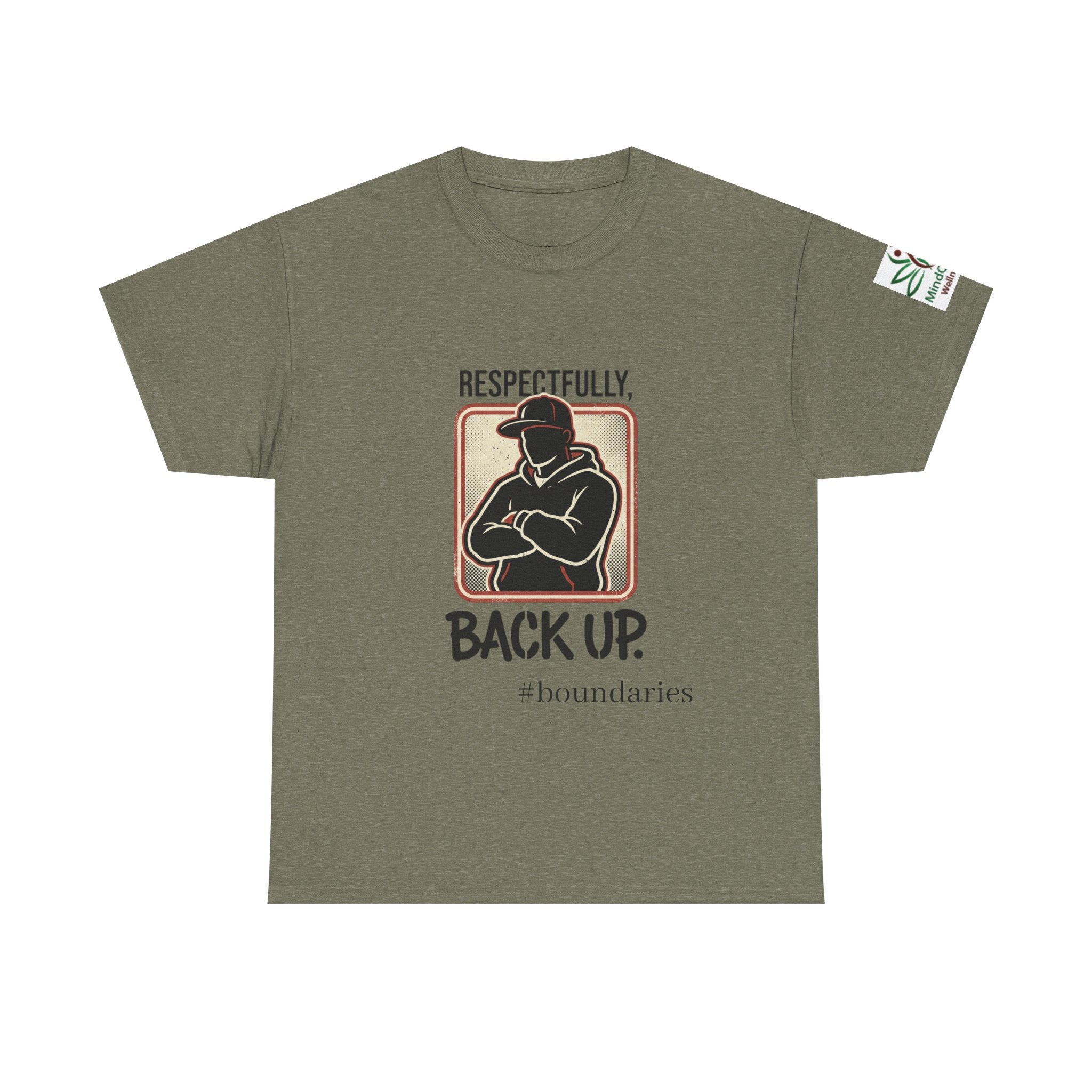 Respectfully, Back Up Tee — "If You Can Read This You're Still Too Close" Graphic Shirt