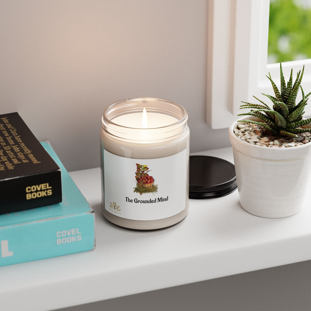 The Grounded Mind, Scented Soy Candle, 9oz