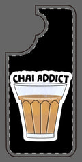 Chai Addict Phone Case — Colorful Tea Glass Design