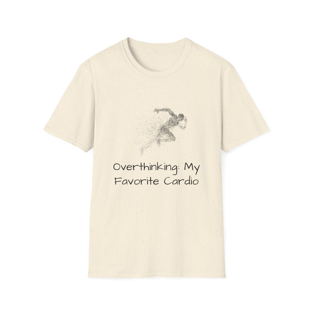 "Overthinking: My Favorite Cardio" Runner Graphic Tee
