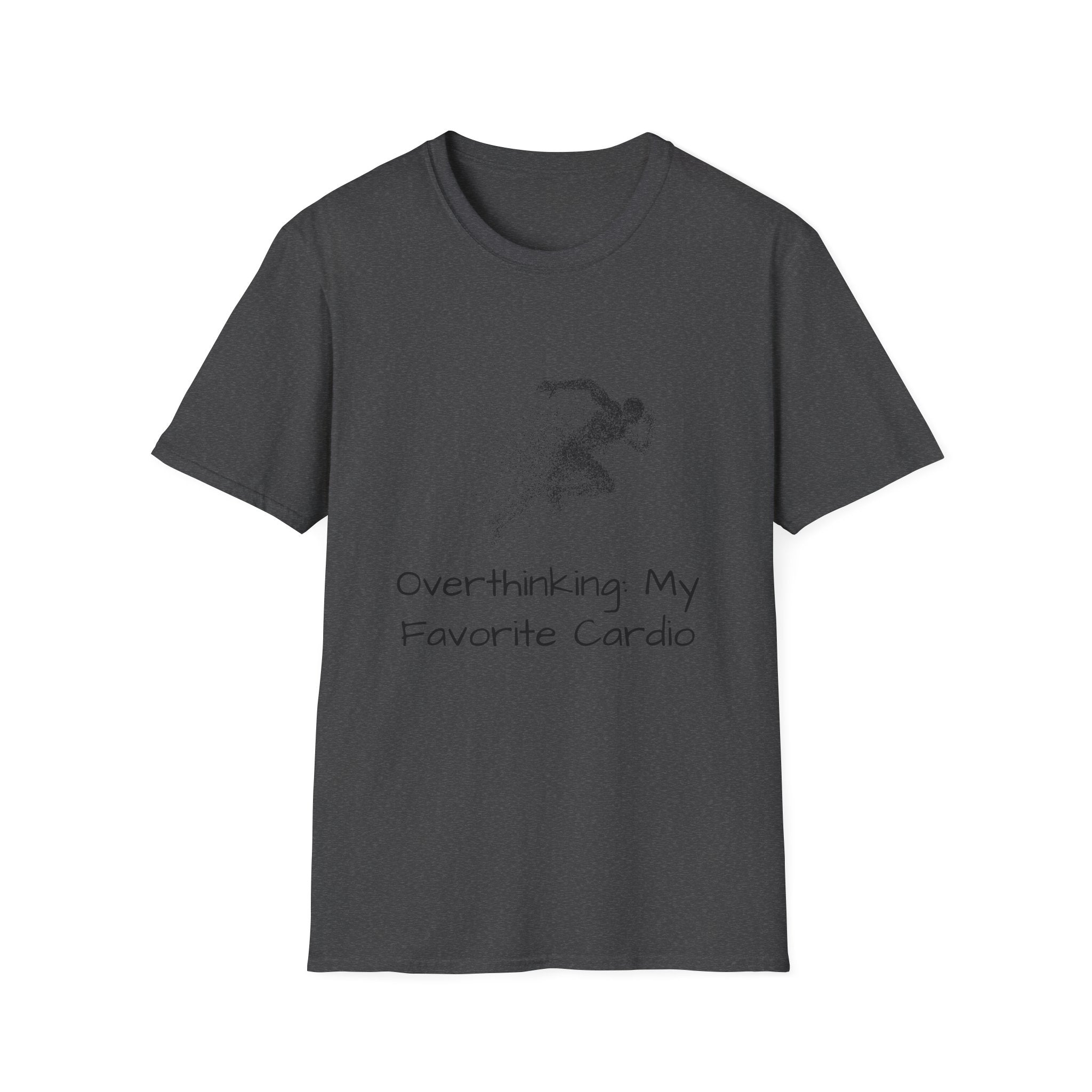 "Overthinking: My Favorite Cardio" Runner Graphic Tee