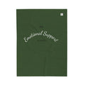 Velveteen Plush Blanket — "My Emotional Support Blanket" Soft Cozy Throw