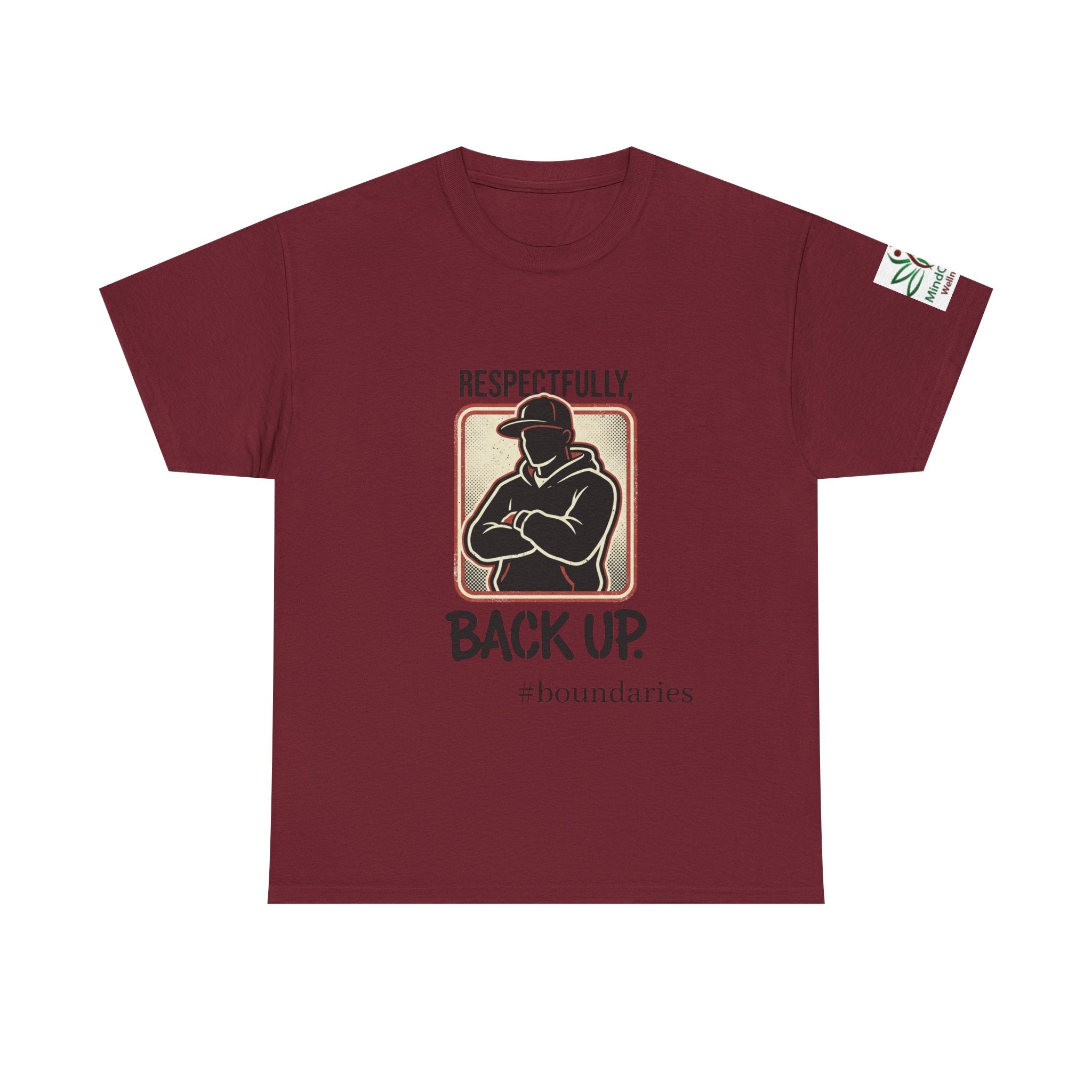 Respectfully, Back Up Tee — "If You Can Read This You're Still Too Close" Graphic Shirt
