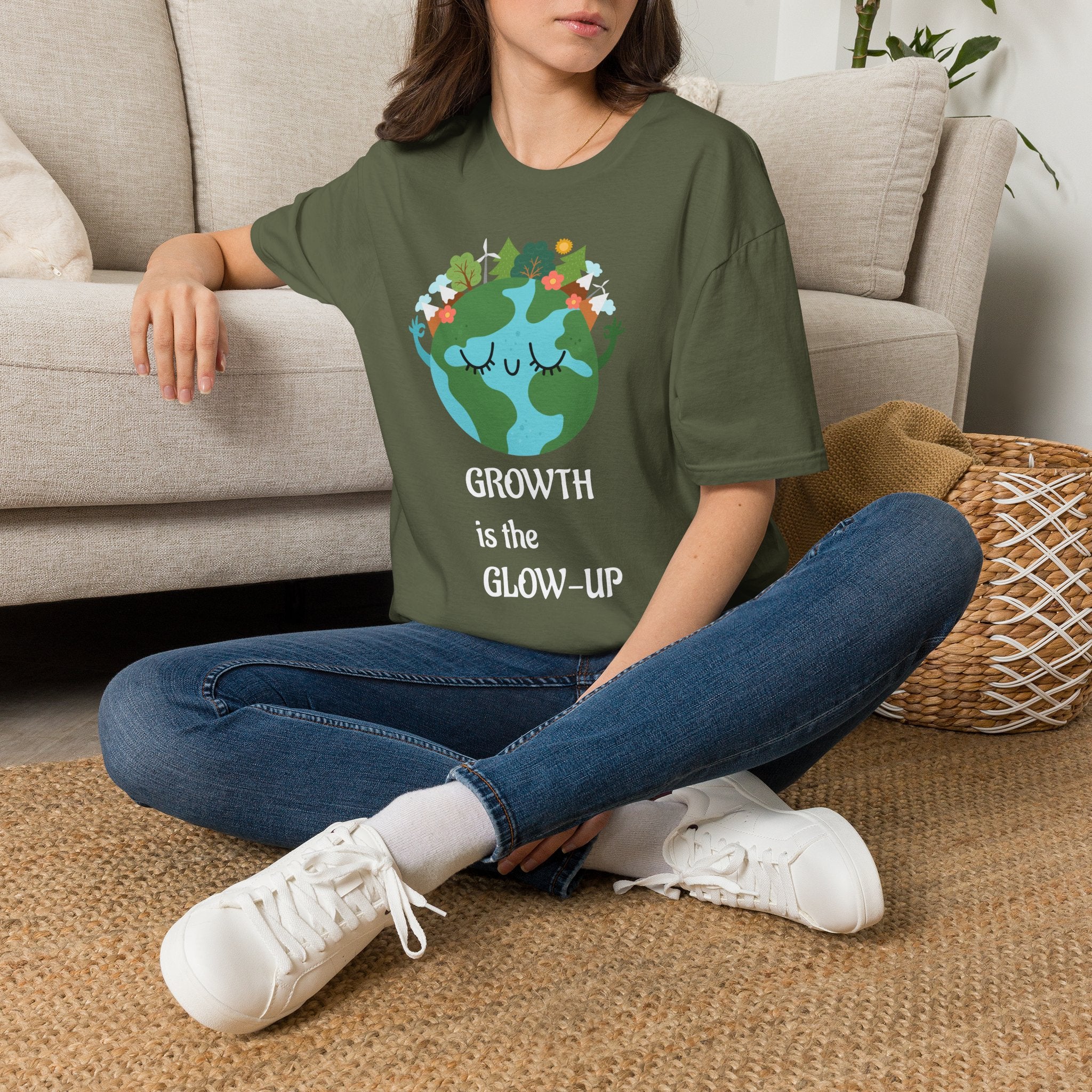 Growth is the Glow-UP T-shirt