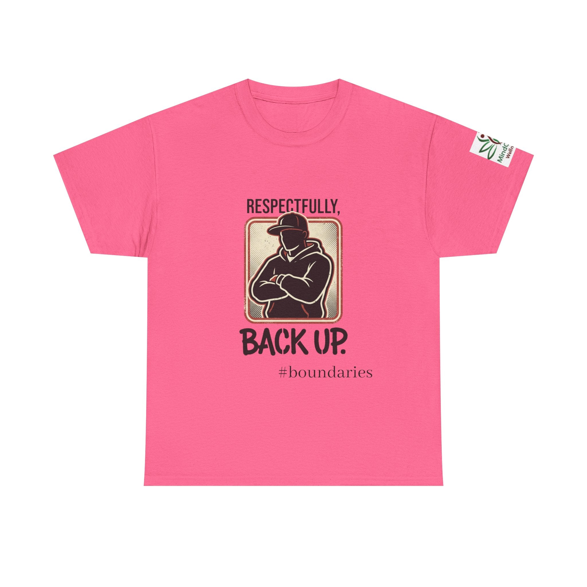 Respectfully, Back Up Tee — "If You Can Read This You're Still Too Close" Graphic Shirt