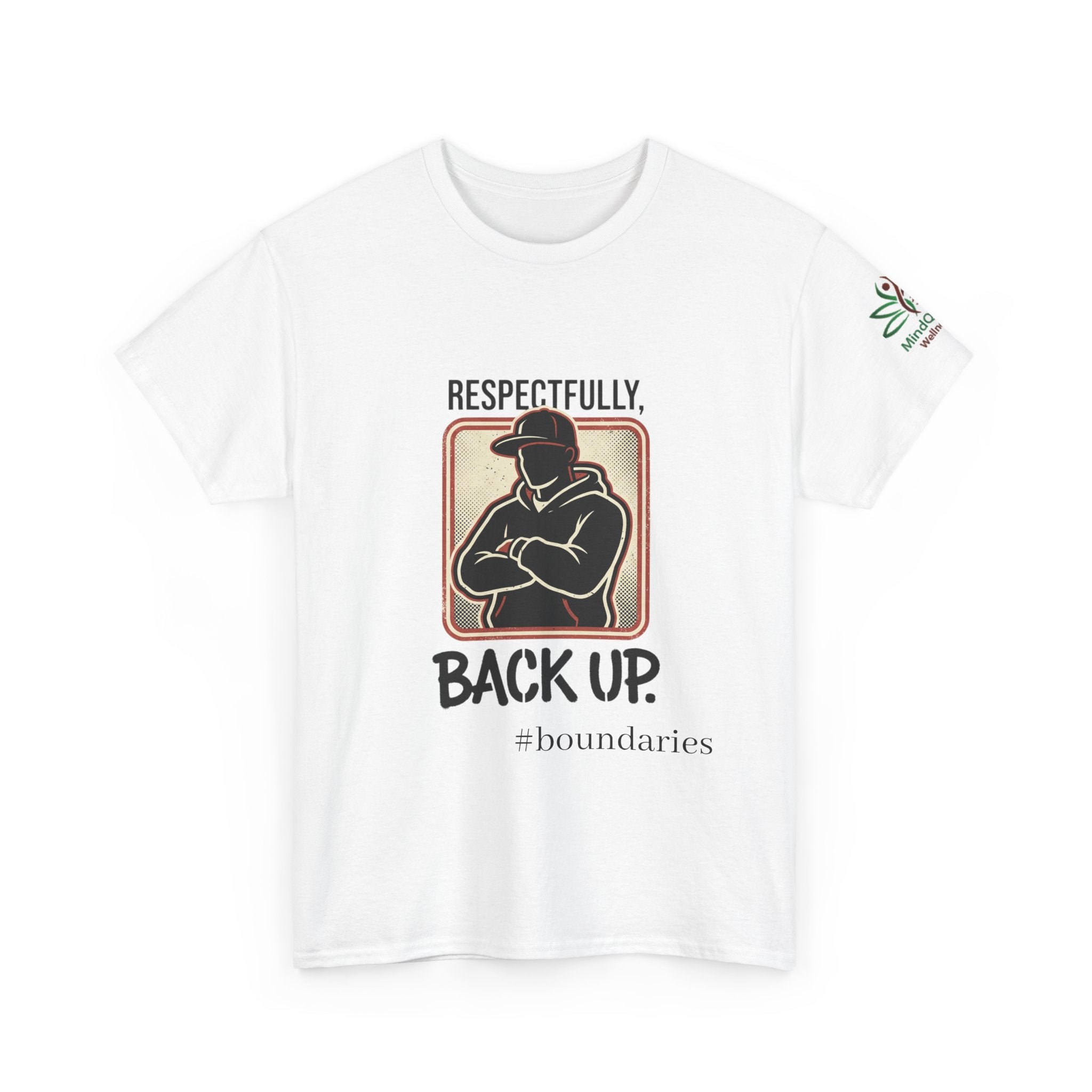 Respectfully, Back Up Tee — "If You Can Read This You're Still Too Close" Graphic Shirt