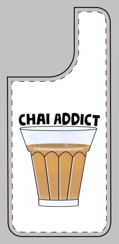 Chai Addict Phone Case — Colorful Tea Glass Design