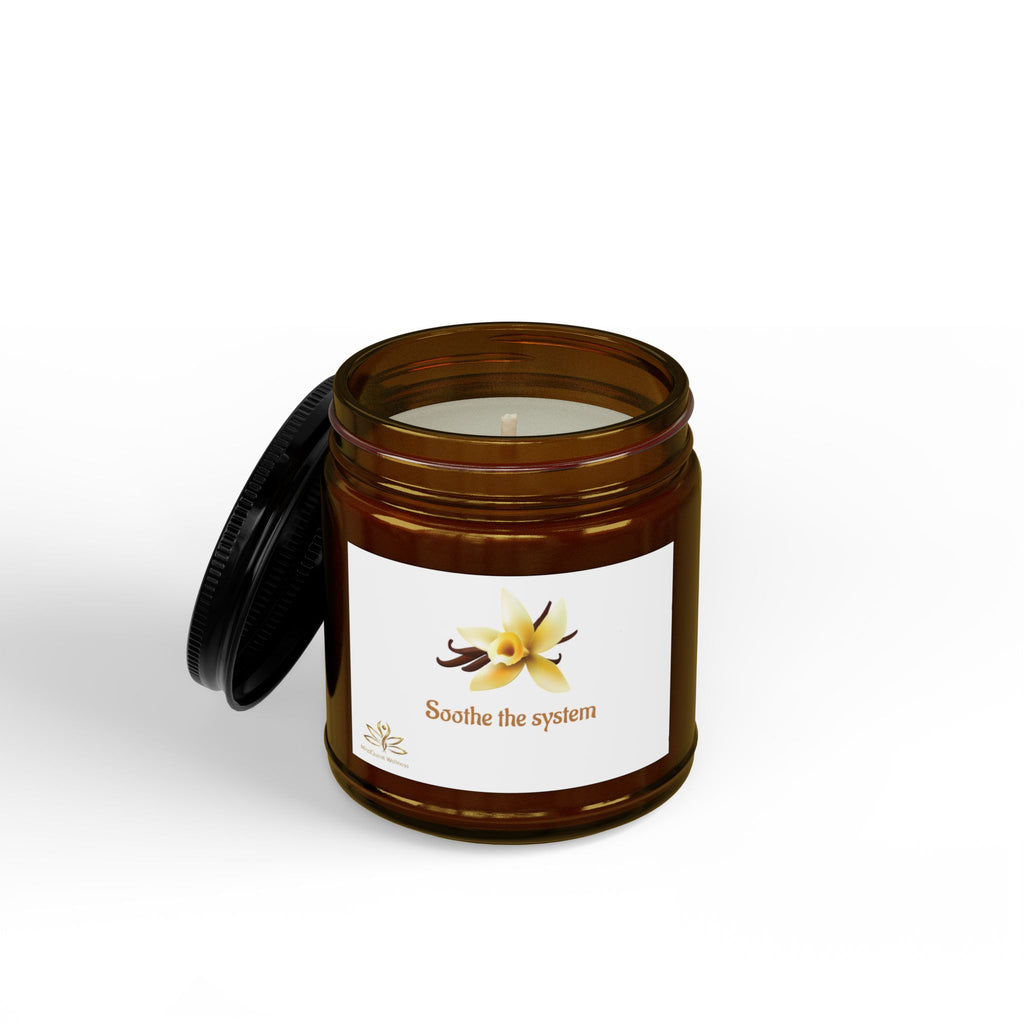 Soothe the System,  Soy Candles with Black Lid, (4 and 9oz)
