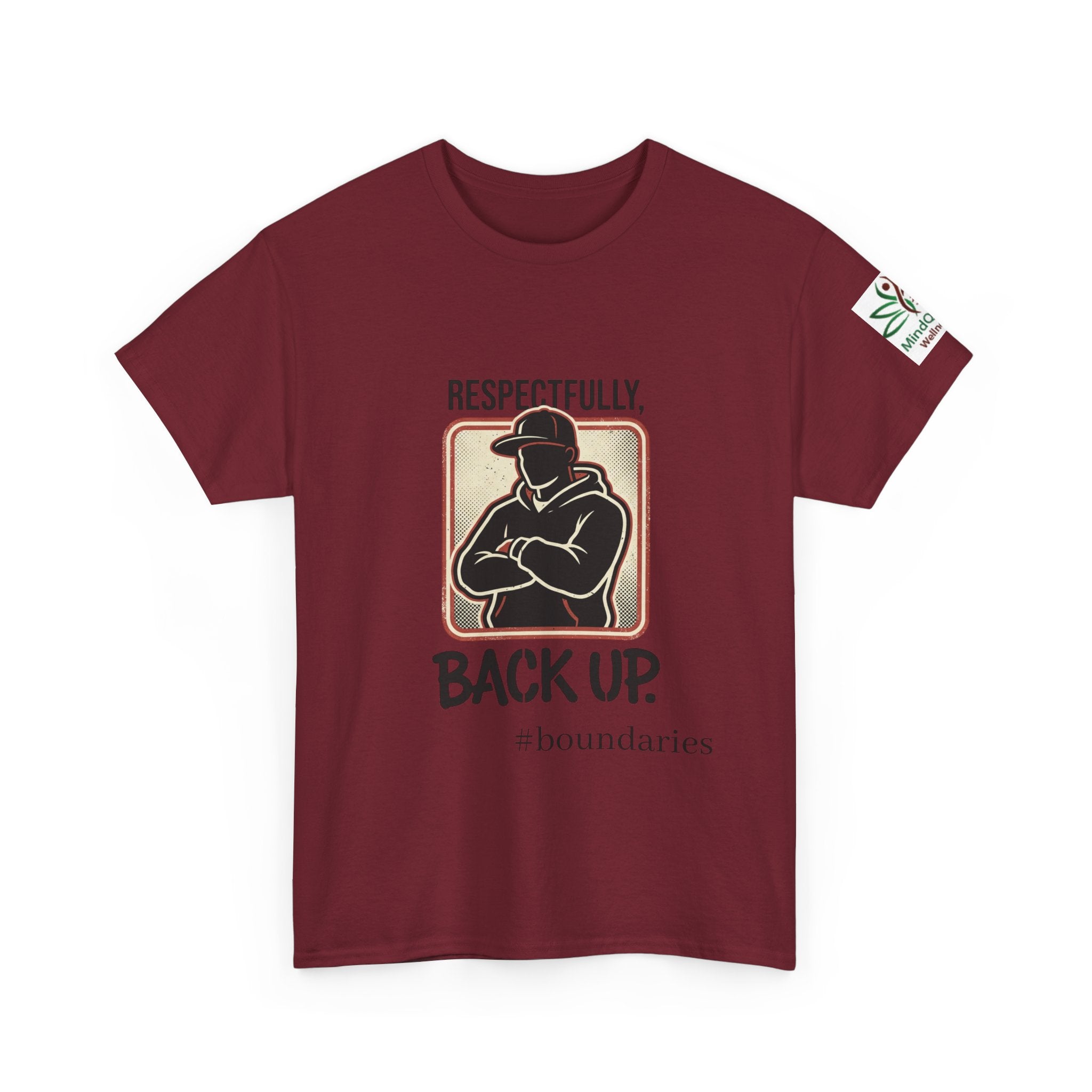 Respectfully, Back Up Tee — "If You Can Read This You're Still Too Close" Graphic Shirt