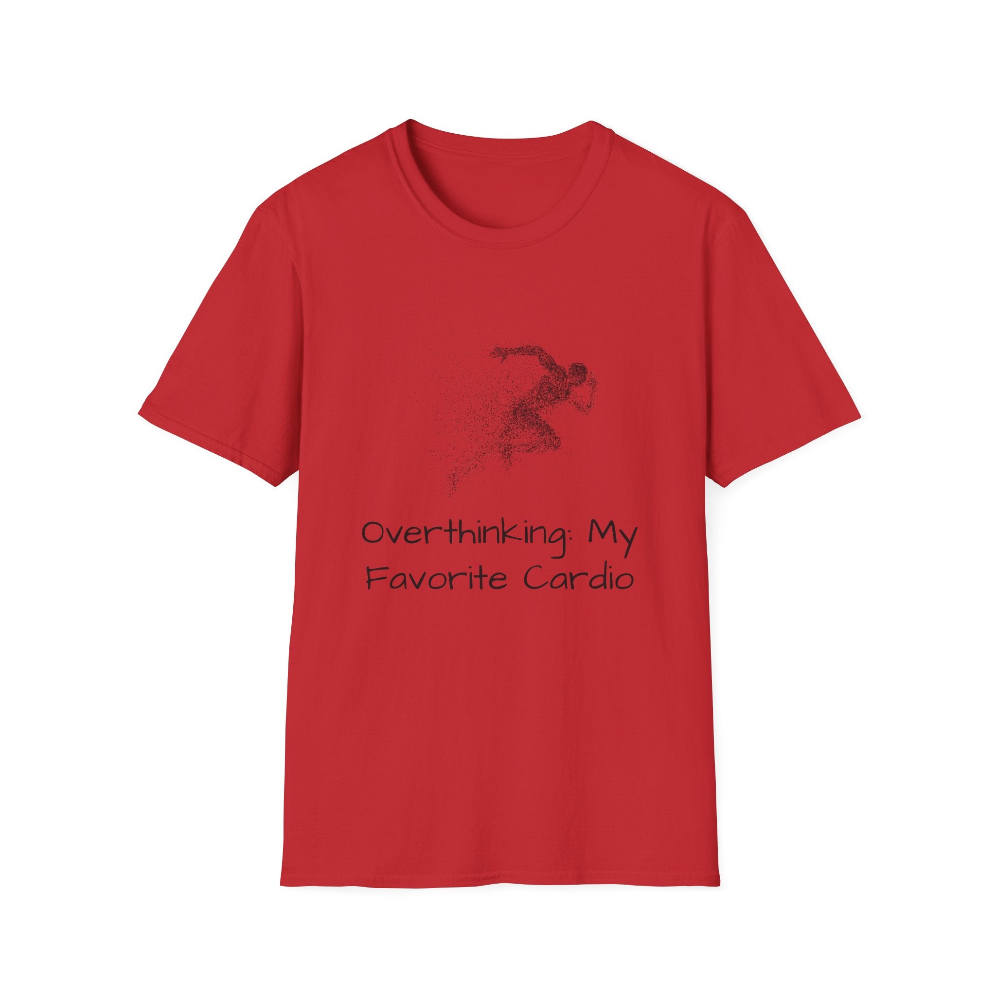 "Overthinking: My Favorite Cardio" Runner Graphic Tee