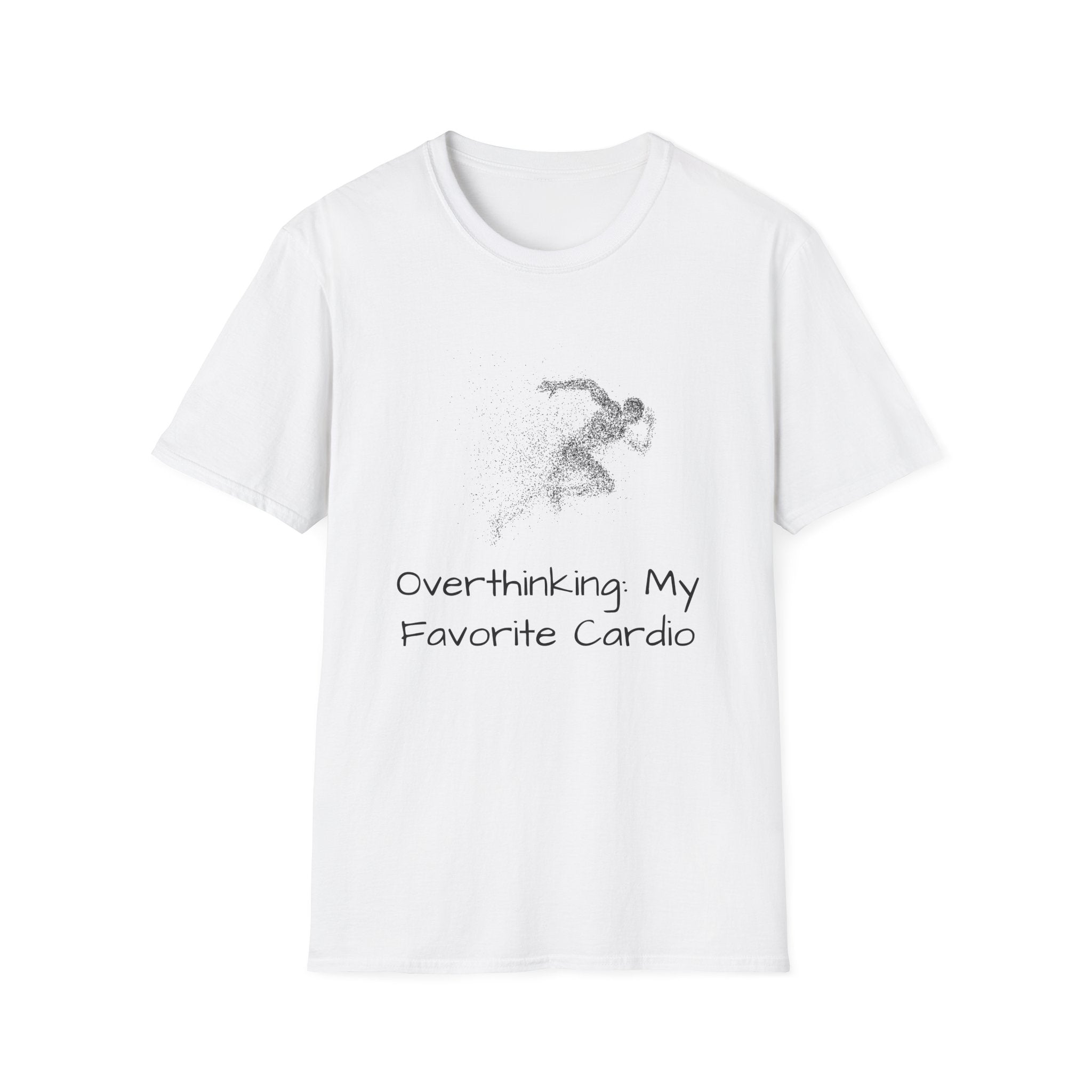 "Overthinking: My Favorite Cardio" Runner Graphic Tee