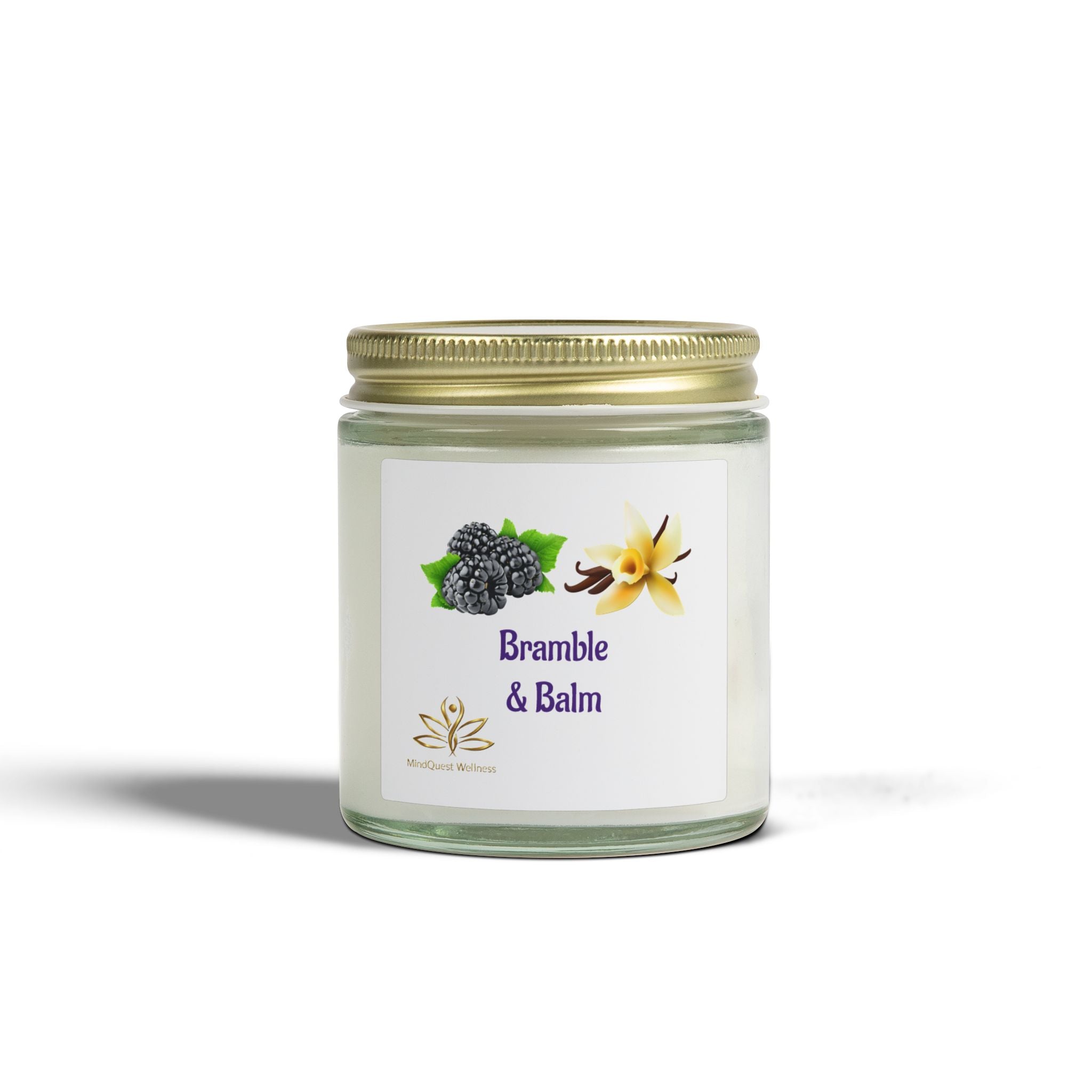 Bramble & Balm Coconut Apricot Wax Candle (4oz/9oz)