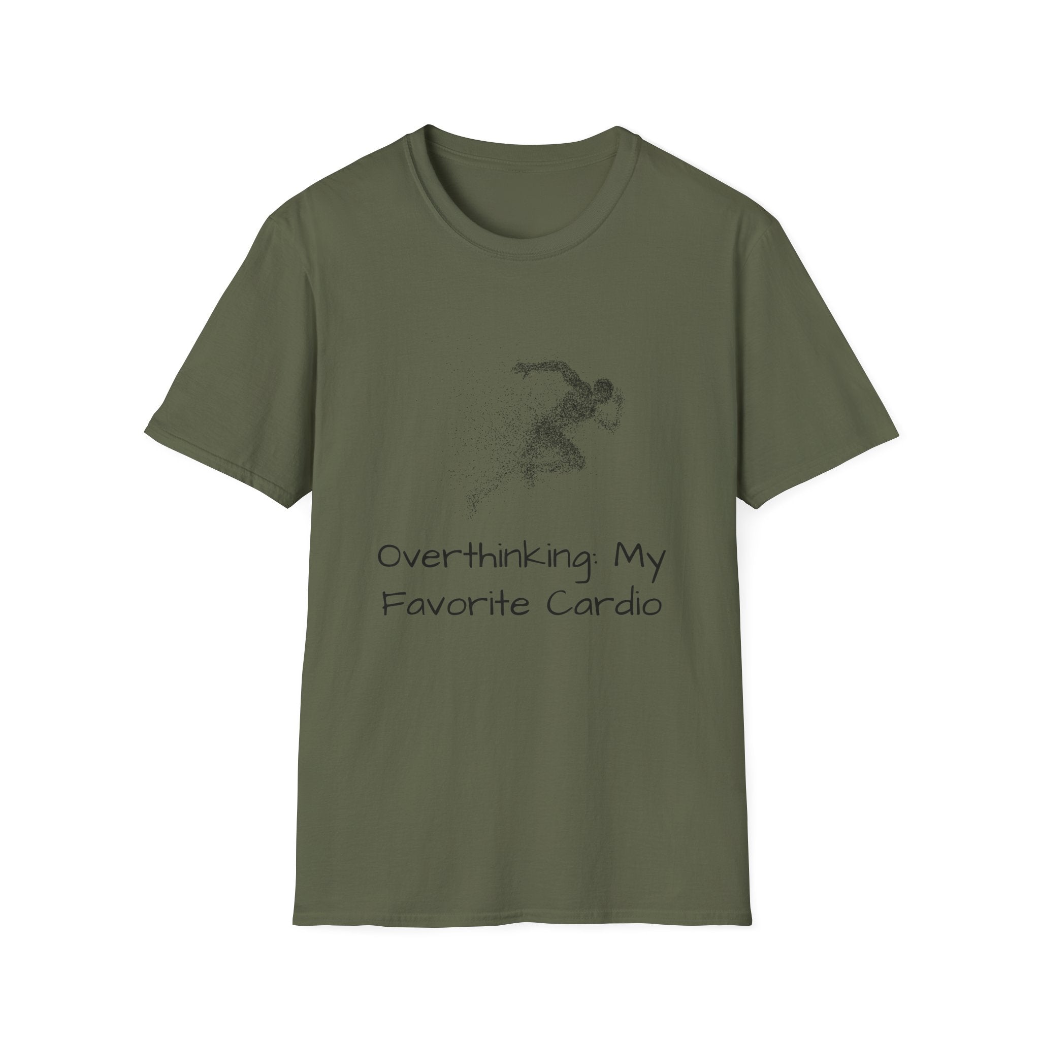 "Overthinking: My Favorite Cardio" Runner Graphic Tee